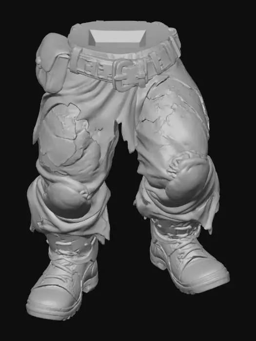 3D model for Rugged Trousers Display