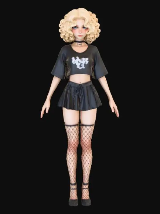 3D model for Fashion Forward Fantasy