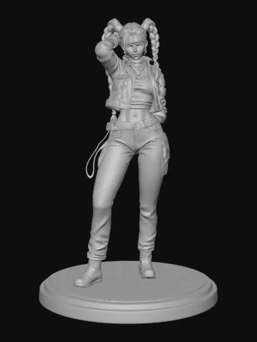 3D model for Fierce Warrior