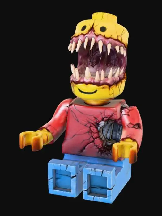 3D model for Monstrous Brickhead