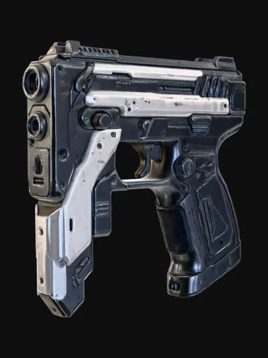 3D model for Futuristic Blaster