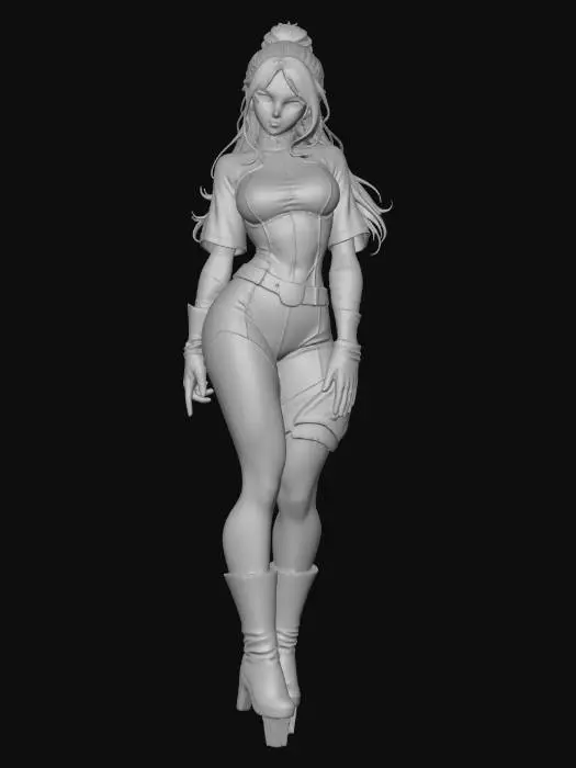 3D model for Stealth Warrior