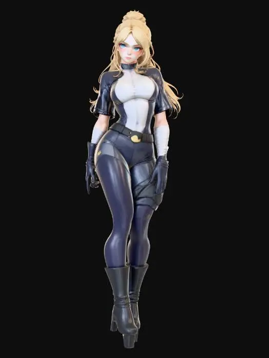 3D model for Stealth Warrior