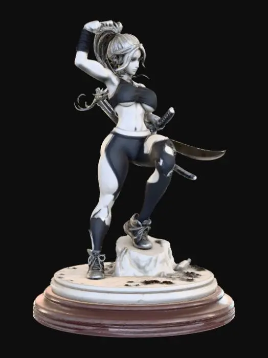 3D model for Warrior Serenity