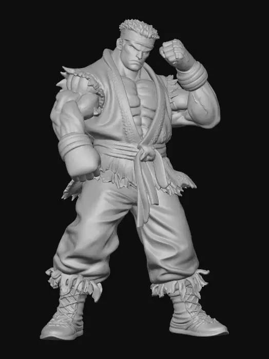 3D model for Warrior's Resolve