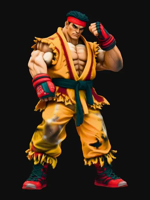 3D model for Warrior's Resolve