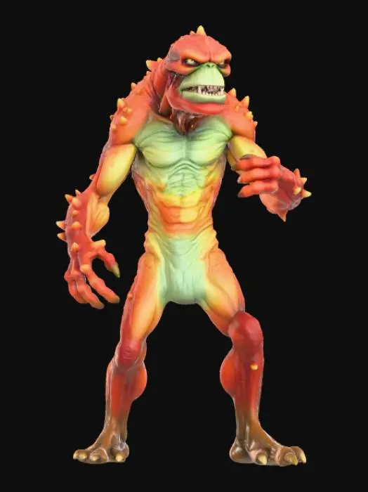 3D model for Spiked Beast