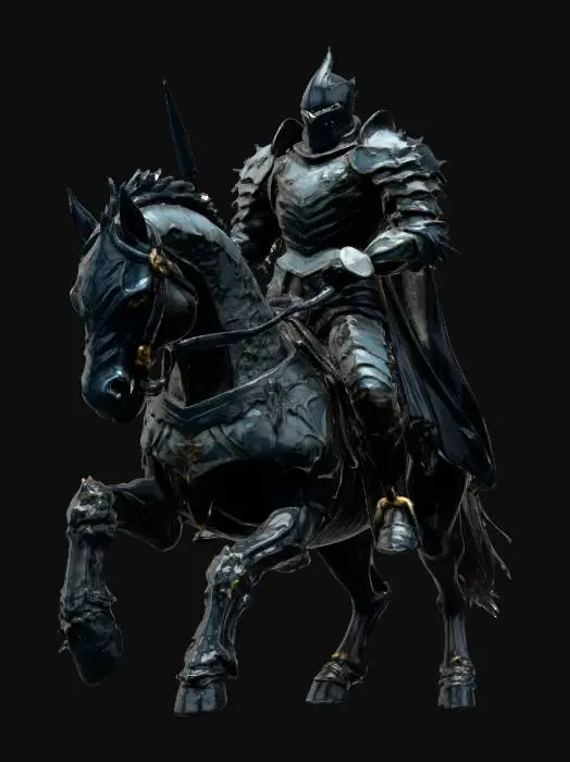 3D model for Dark Knight's Steed