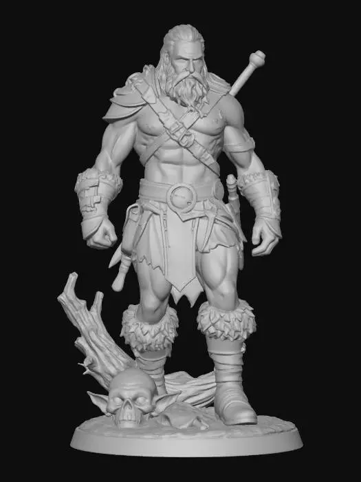 3D model for Warrior Conqueror