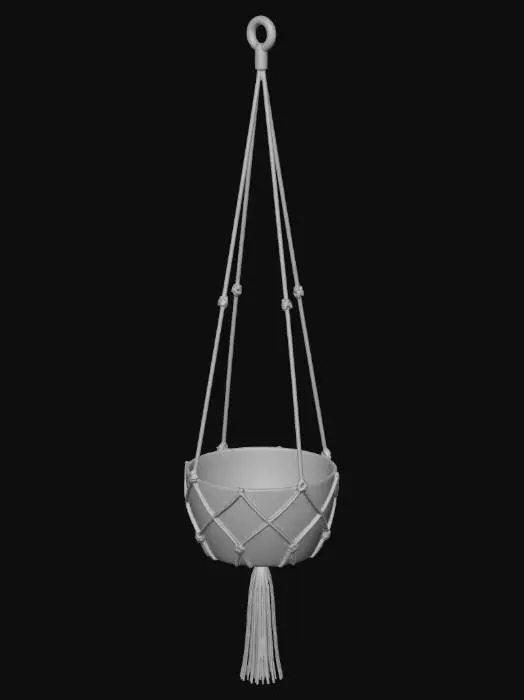 3D model for Macrame Plant Hanger
