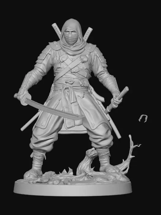 3D model for The Shadow Warrior