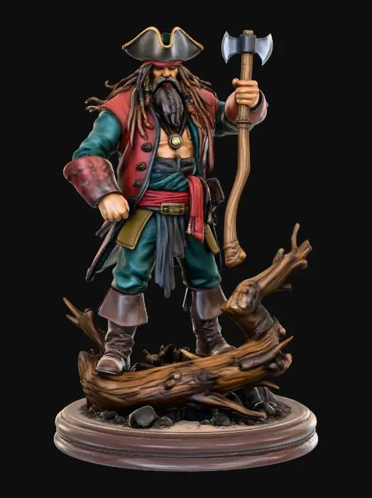 3D model for The Dread Pirate