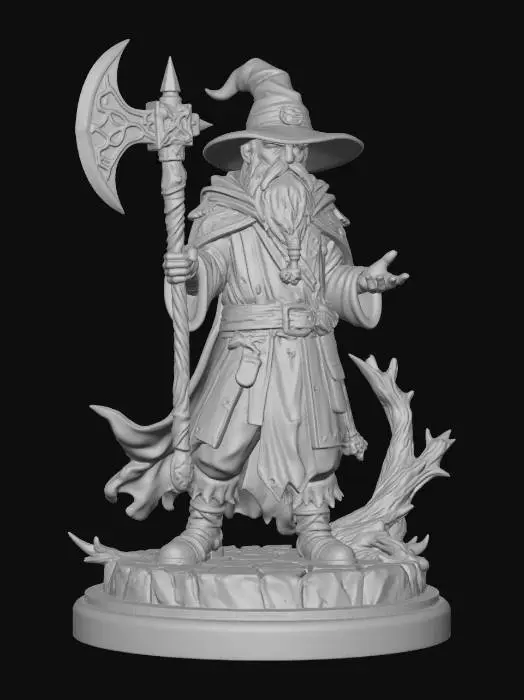 3D model for Enchanted Wanderer