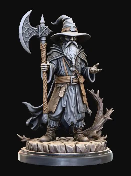 3D model for Enchanted Wanderer