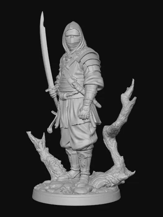 3D model for The Scarlet Sentinel