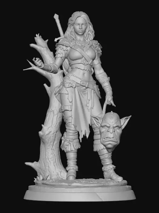 3D model for Warrior Triumph