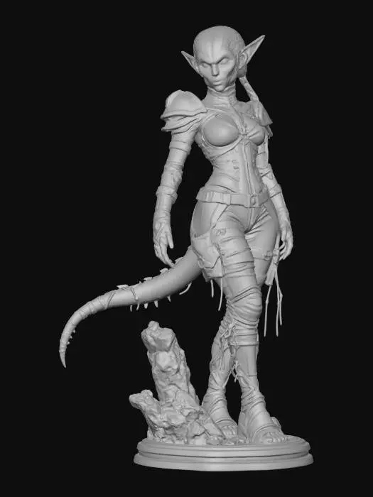 3D model for Warrior Sentinel