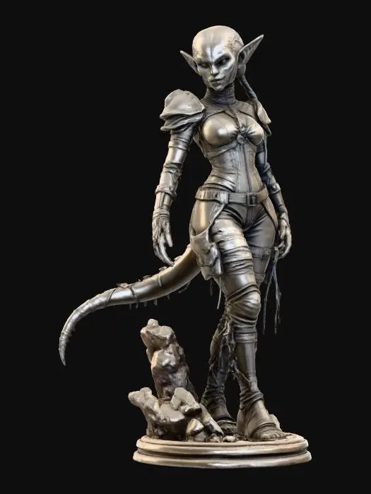 3D model for Warrior Sentinel