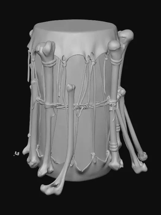 3D model for Drum of Bones