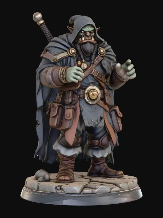 3D model for Orc Wanderer