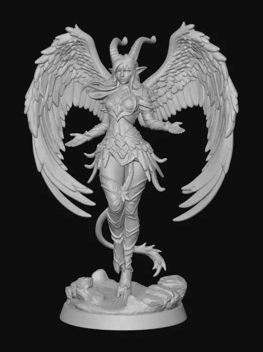 3D model for Celestial Warrior