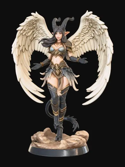 3D model for Celestial Warrior