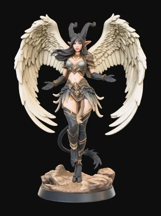 3D model for Celestial Warrior