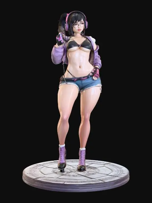 3D model for Cyber Punk Vibes