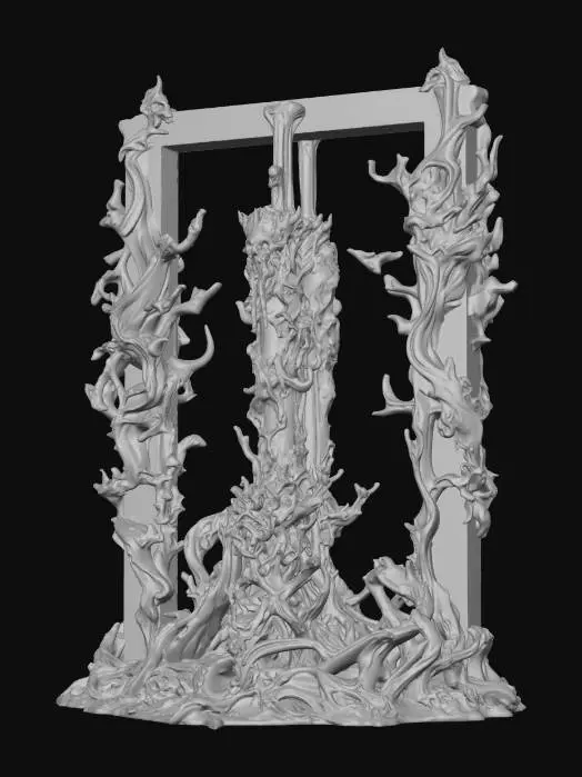 3D model for Ethereal Growth