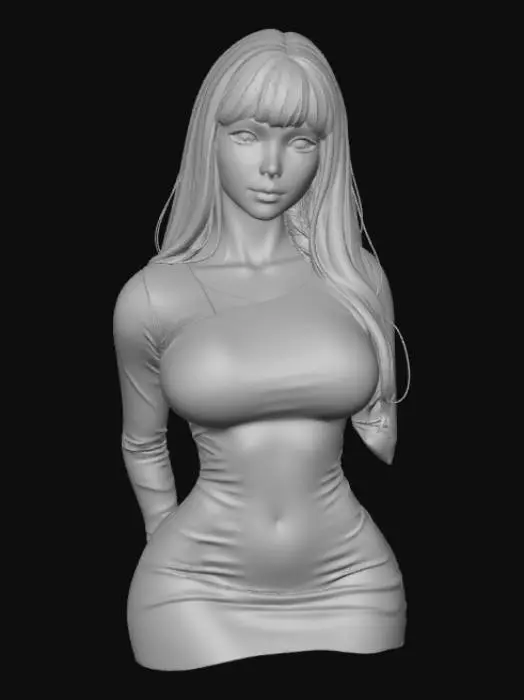 3D model for Enigmatic Elegance