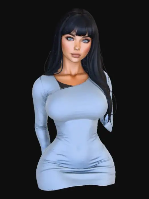 3D model for Enigmatic Elegance