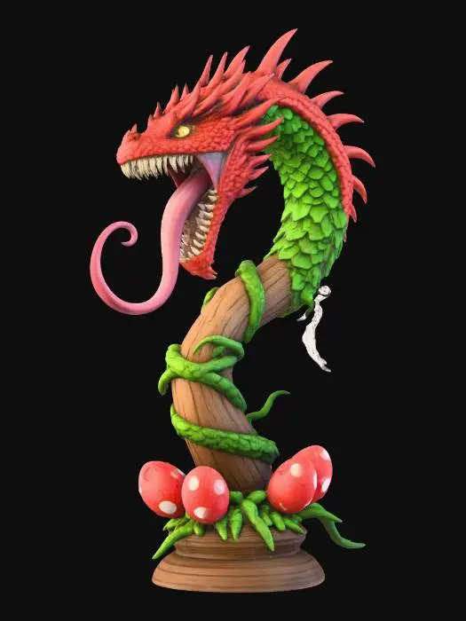 3D model for Dragon Vine