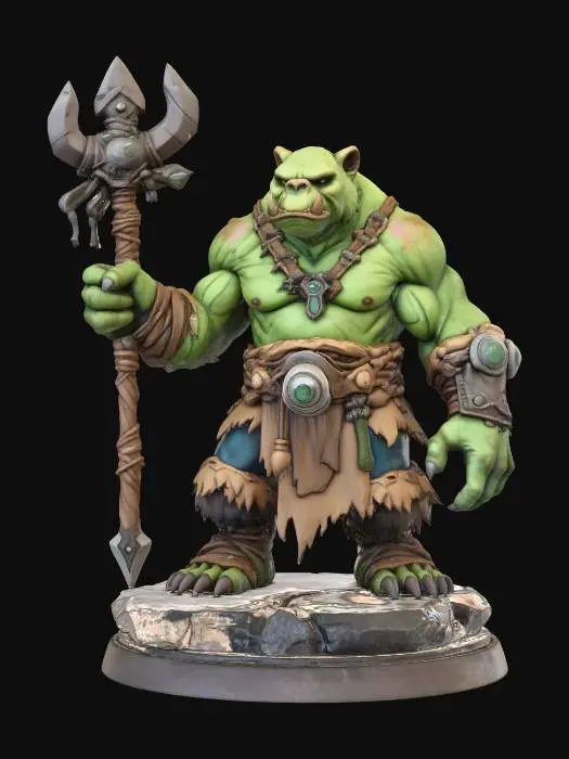 3D model for Orc Shaman Champion