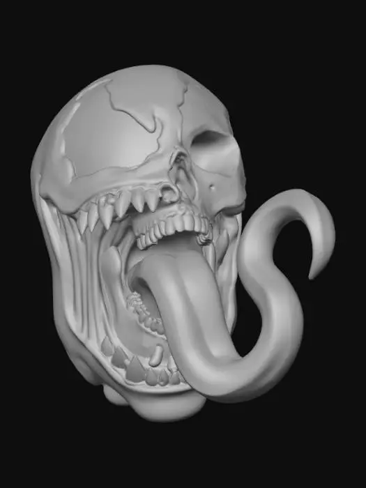 3D model for Venomous Skull