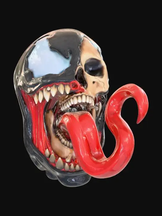 3D model for Venomous Skull