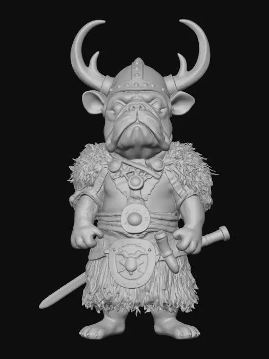 3D model for Valhalla Bulldog