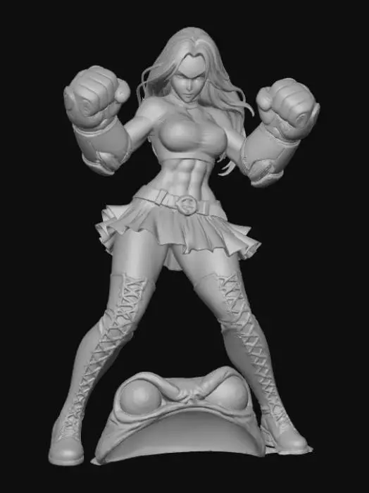 3D model for Crimson Gauntlet