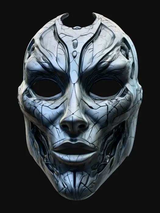 3D model for Cracked Ice Mask