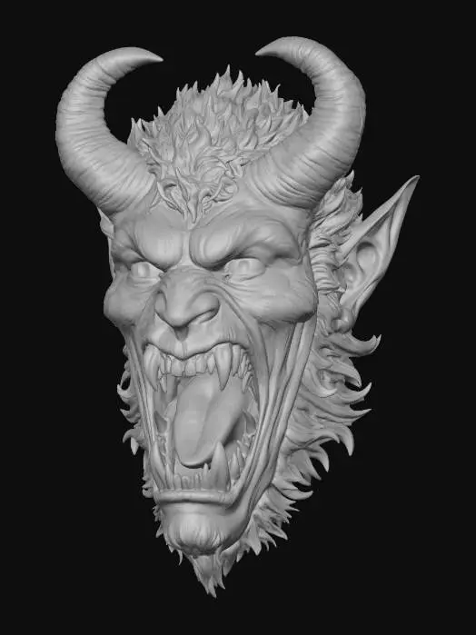 3D model for Horned Fury
