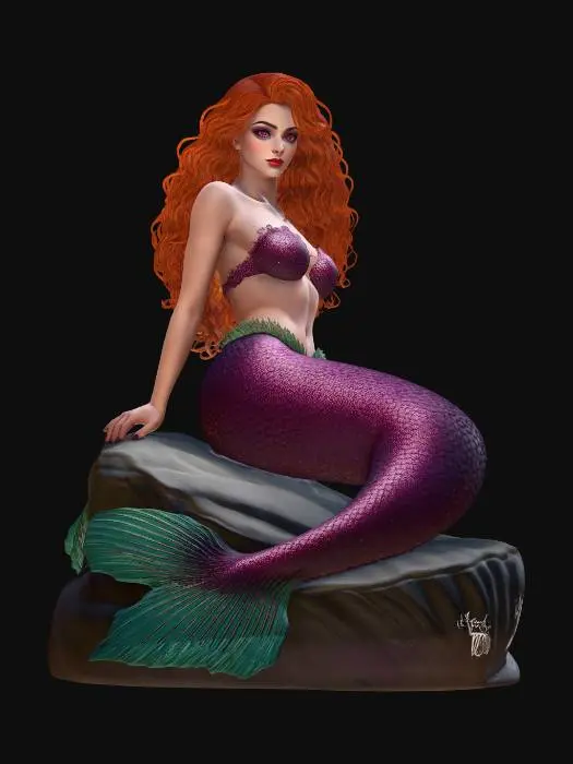 3D model for Crimson Tide Siren