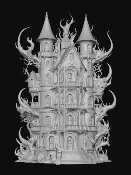 3D model for Vinebound Manor