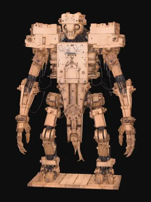 3D model for Medieval Mechanical Timber Titan