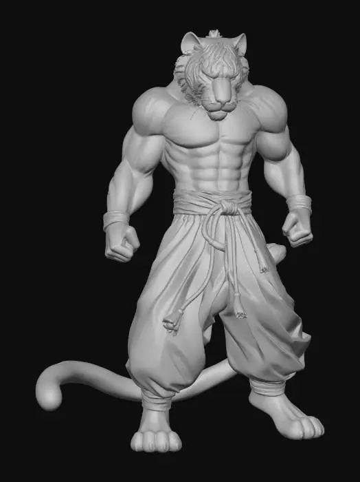 3D model for Crimson Tiger Ascendant