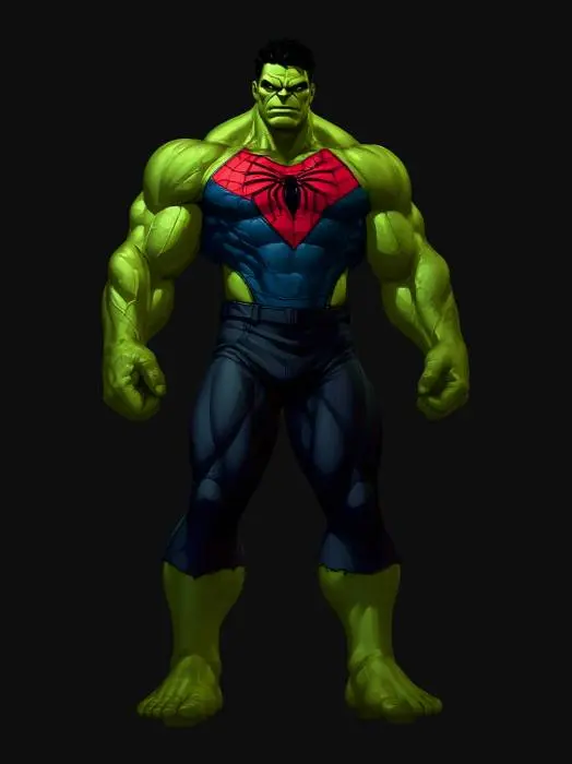 3D model for Spider-Hulk