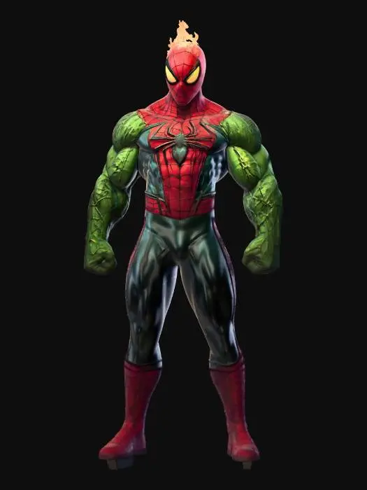 3D model for Emberclad Spider-Man
