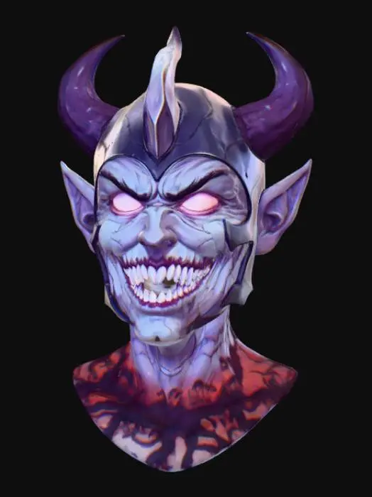 3D model for Grin of the Damned