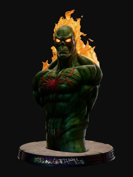 3D model for Inferno Spider