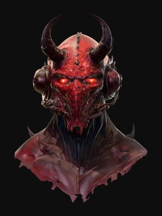 3D model for Crimson Dreadlord