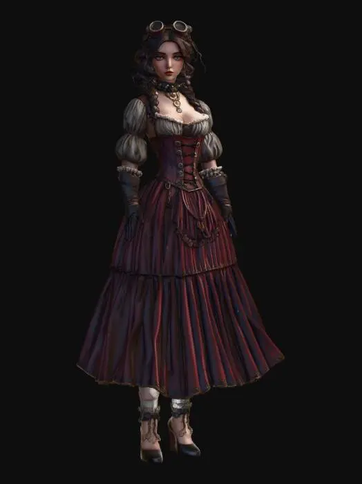 3D model for Steampunk Enchantress