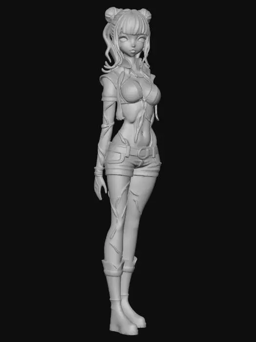 3D model for Noir Siren